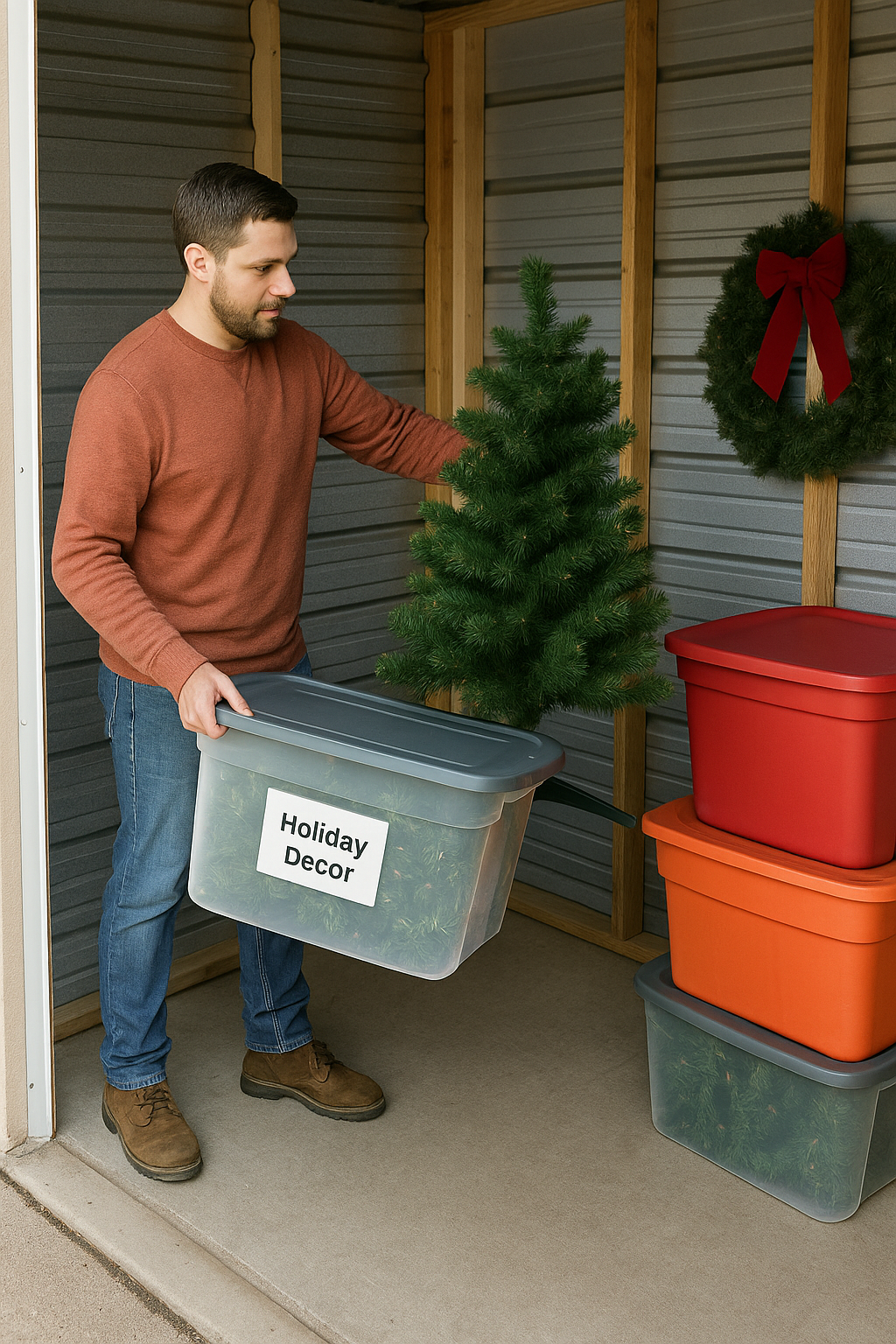 rental property decorations Branson, Hollister, self storage